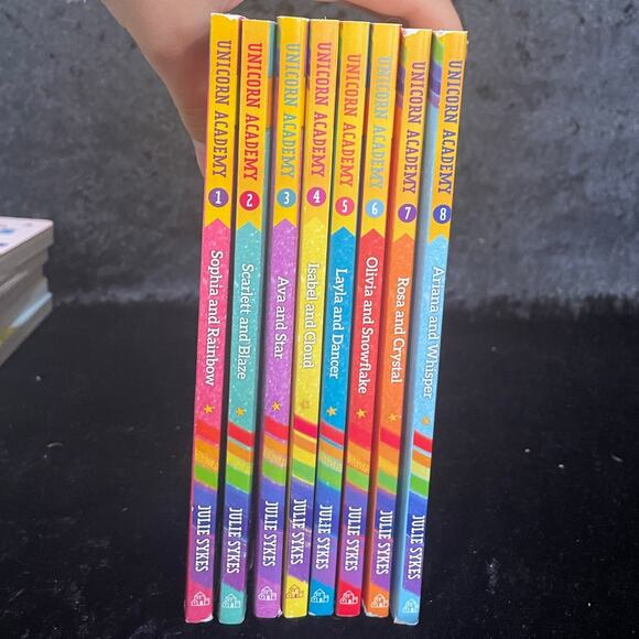 Unicorn Academy Book Set by Julie Sykes | 2019 | Books 1-8 - Picture 1 of 10